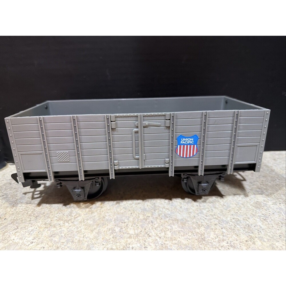 Scientific Toys 1999 Union Pacific 1312 Gray Gondola Toy Train Car G Scale VGC